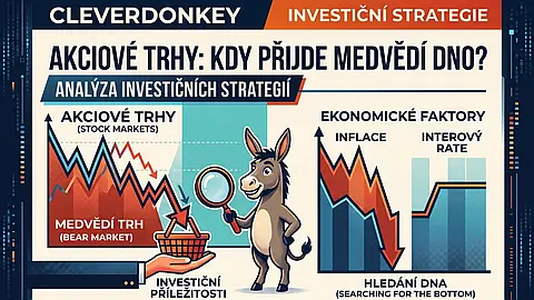 Akciové trhy: Kdy přijde medvědí dno