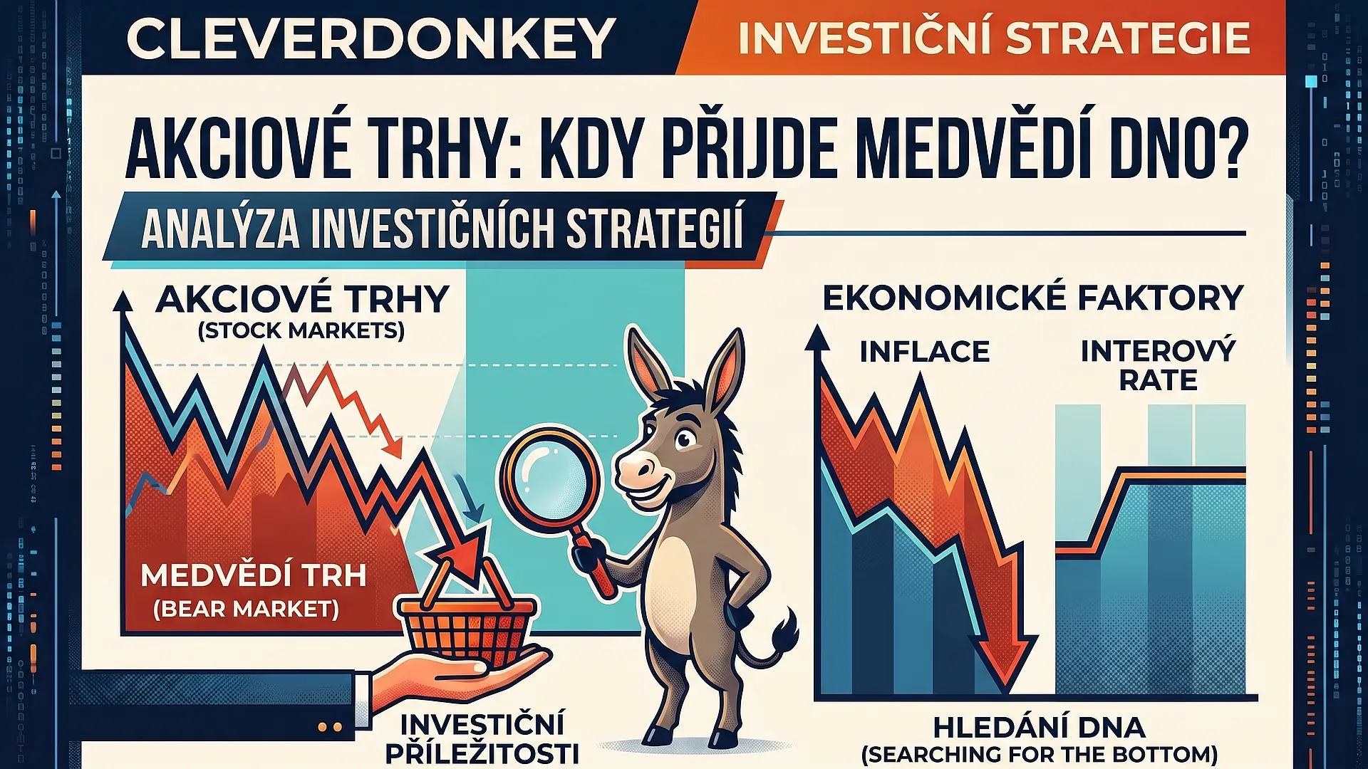 Akciové trhy: Kdy přijde medvědí dno