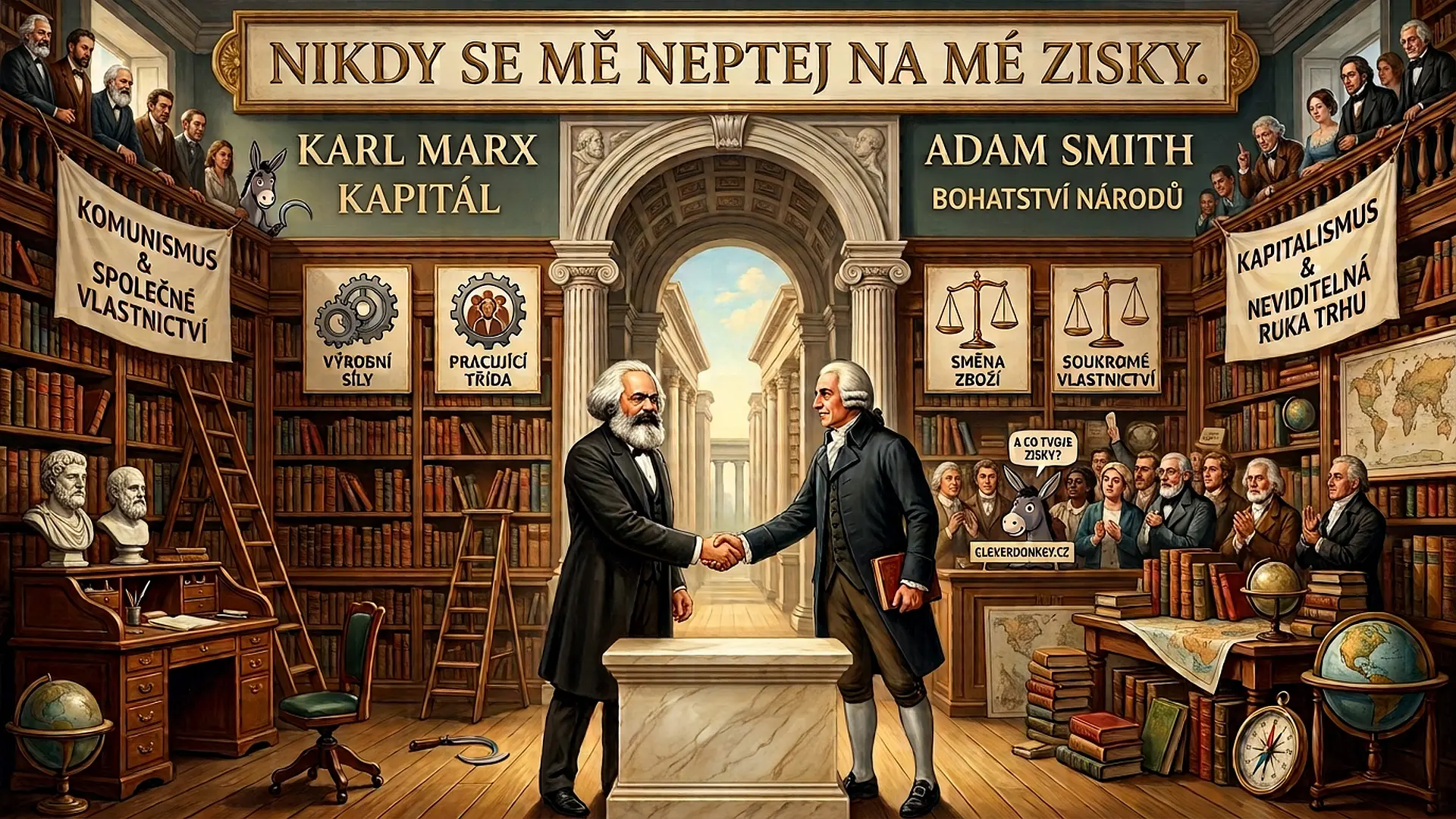 Pojďme si promluvit o tvé mzdě, ale nikdy se mě neptej na mé zisky.